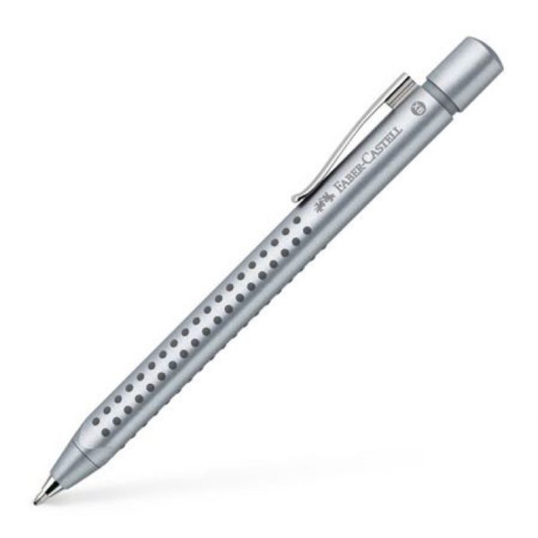 Faber-Castell Grip 2011 Ballpoint Pen Silver 144111