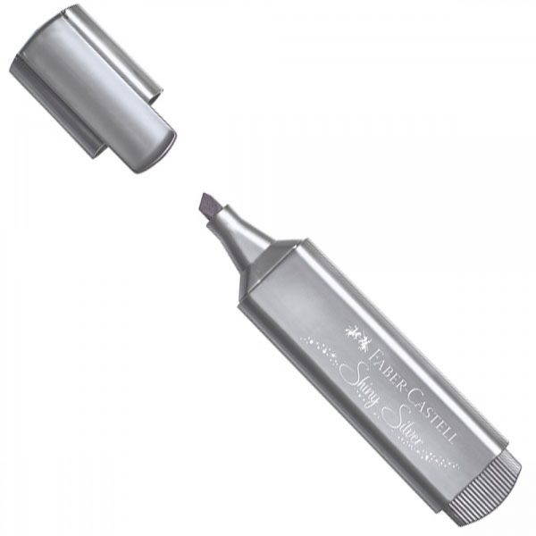 Faber-Castell Highlighter Tl 46 Metallic Shiny Silver