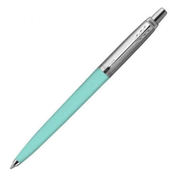 Parker-Pen Ballpoint Pen Blue Jotter Dark Turquoisect Finish