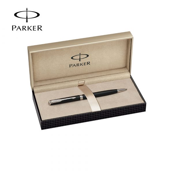 Parker-Pen  Laque Black St Bp Sonnet