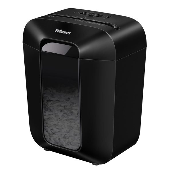 Fellowes Micro Cut Paper Shredder Lx45, 8 Sheets, Black