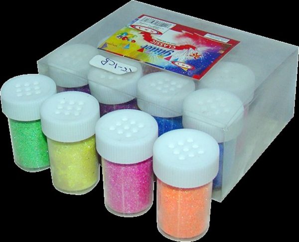 Yiwu Glitter Of Small Jar Fluo Powder No:22/12B