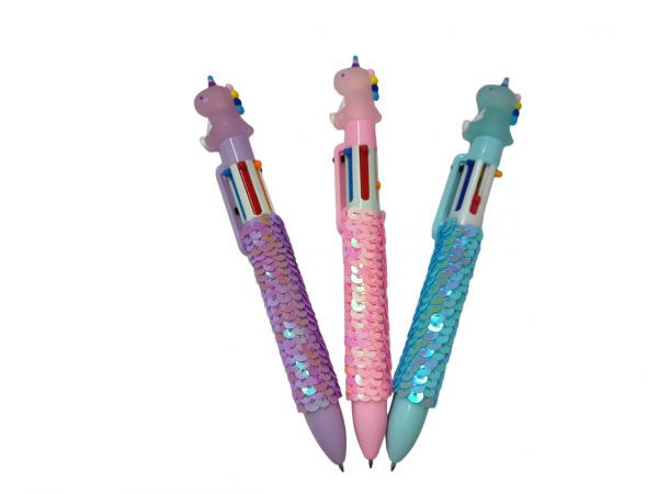 Yiwu Ballpoint Pen 6-Action No. Qq-2118