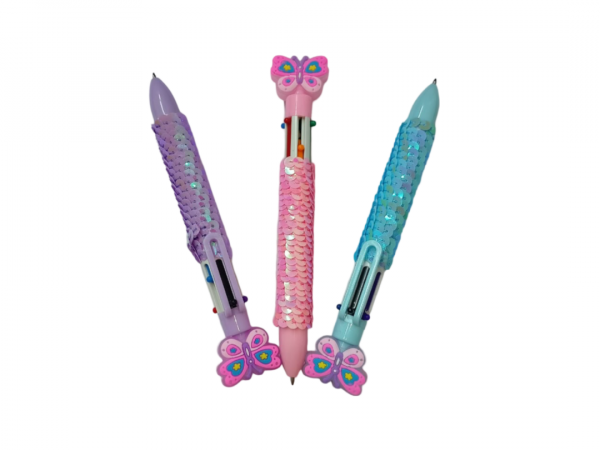 Yiwu Ballpoint Pen 6-Action No. Qq-2113