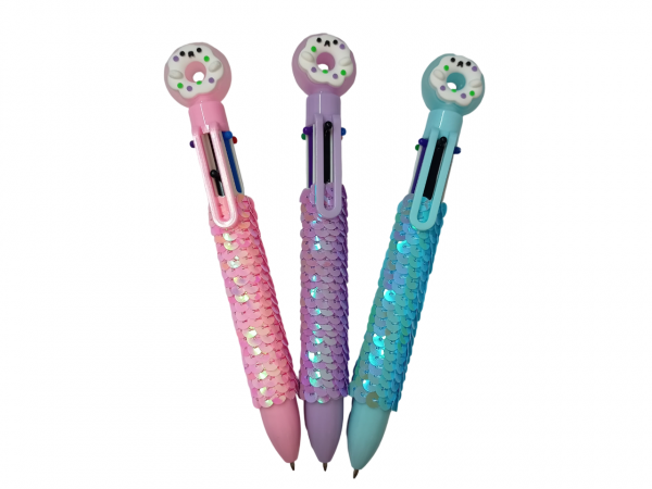 Yiwu Ballpoint Pen 6-Action No. Qq-2115