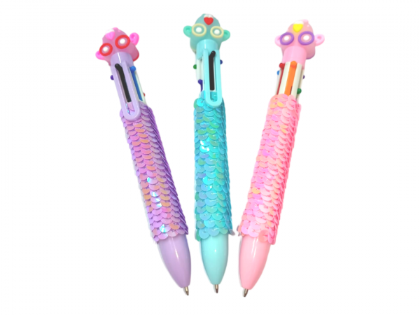 Yiwu Ballpoint Pen 6-Action No. Qq-2116