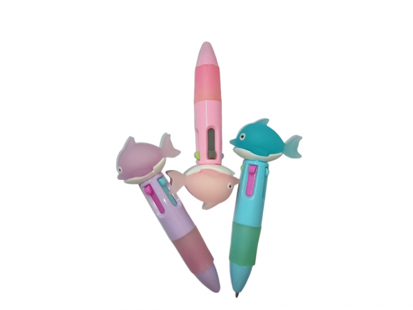 Yiwu Ballpoint Pen 4-Action Qq-2710