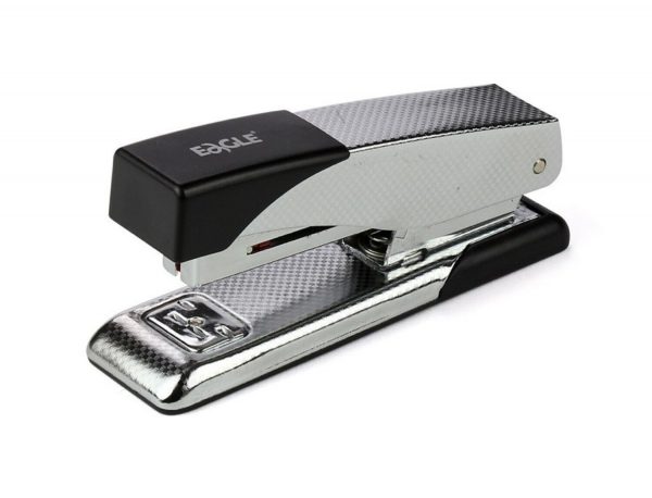 Eagel Embossed Silvery Platinum Series Stapler 12 Sheet 207-Ep