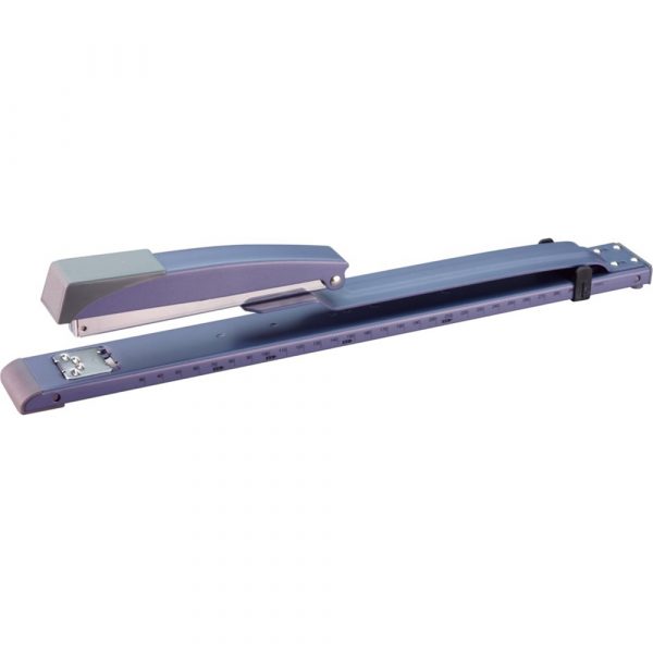 Eagle Long-Arm Metal Stapler Adjustable Paper Guide & Integrated Ruler 10 Sheet  S6010B