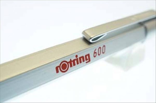 Rotring Ballpoint Pen 600Black, Silver Body No. 2032578