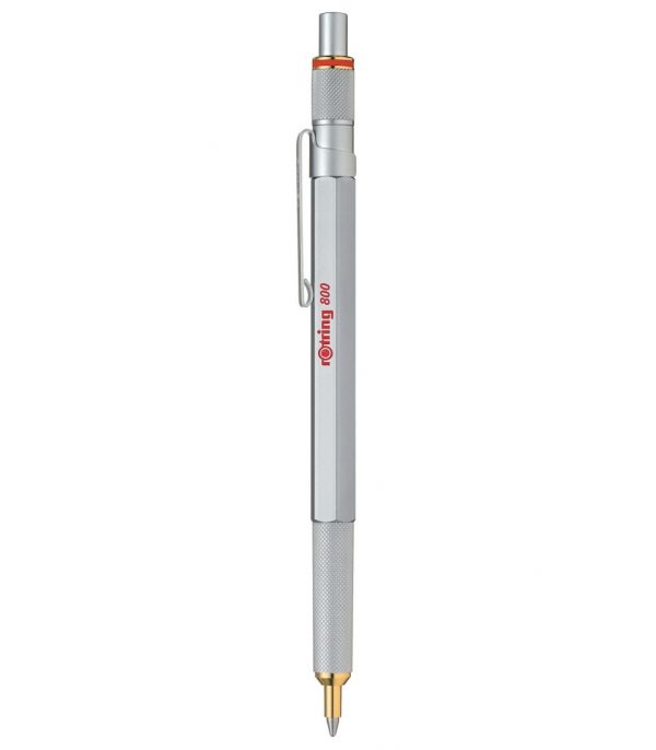 Rotring Twist Ballpoint Pen 800Black, Silver Body No. 2032580