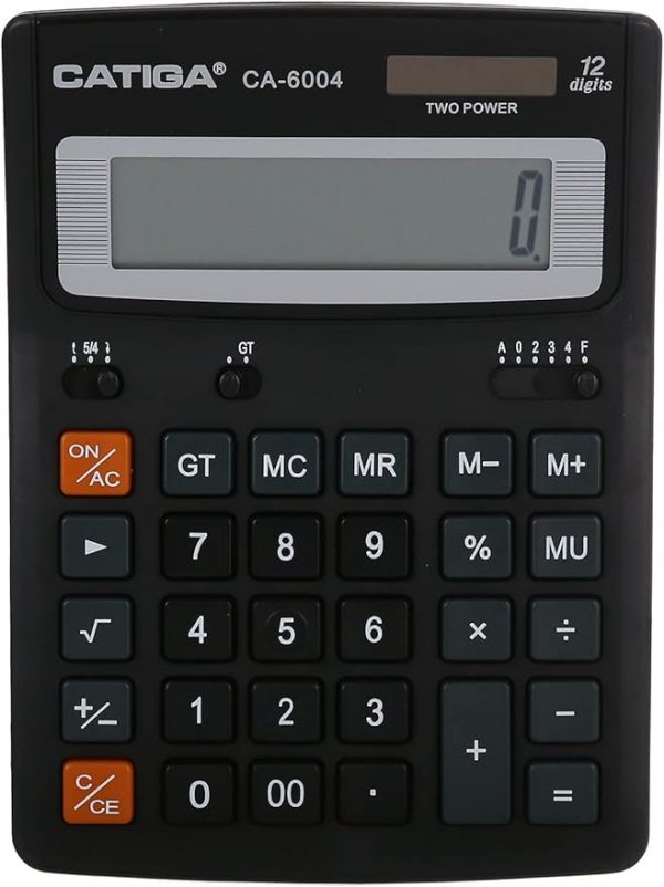 Catiga Desk Calculator Ca-6004-12