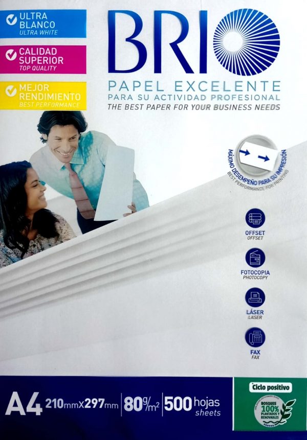 White Photocopy Paper, 80 Grams,  A4 500 Sheets