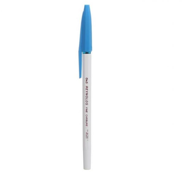 Reynolds Ballpoint Pen, 0.7 Mm, Blue, No. 045