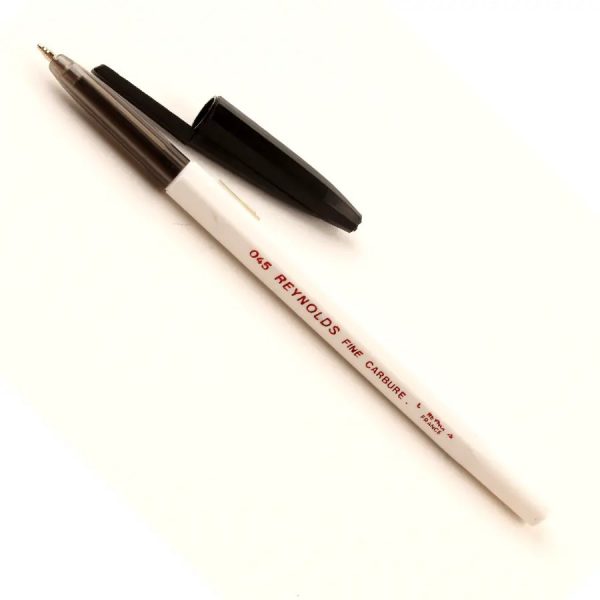 Reynolds Ballpoint Pen, 0.7 Mm, Black, No. 045