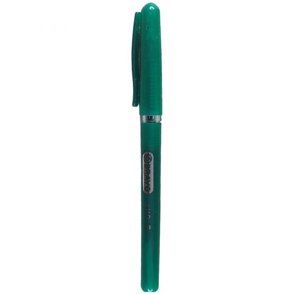 Bravo Ballpoint Pen, 0.7 Mm, Green, No. 100