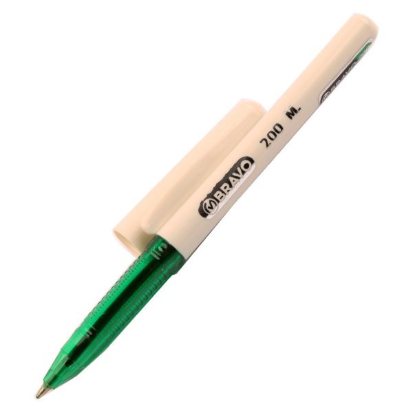 Bravo Ballpoint Pen, Nib 1.0 Mm, Green No. 200