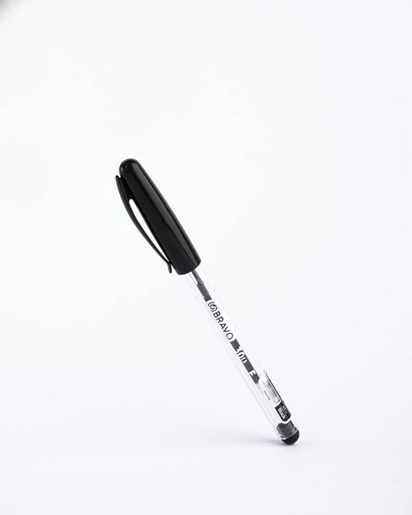 Bravo Ballpoint Pen, 0.7 Mm, Black, No. 300