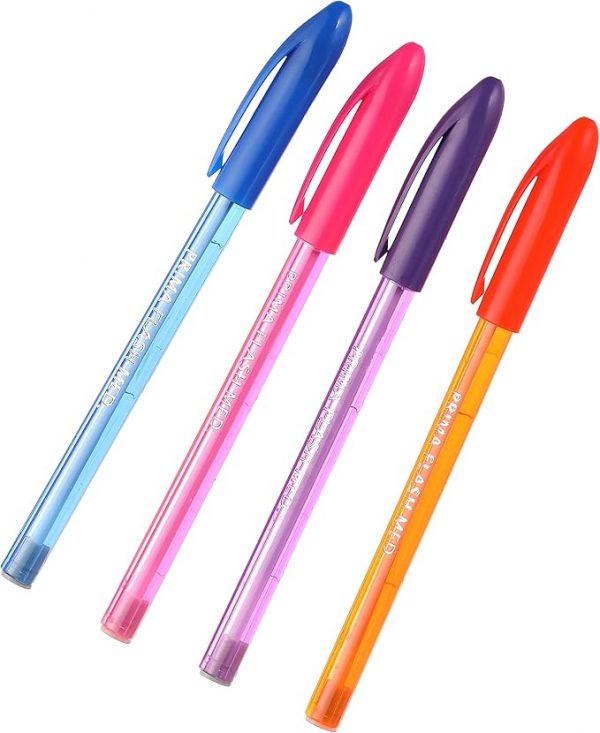 Prima Ballpoint Pen Set, 4 Colors