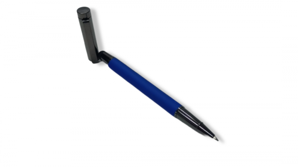Blue Metal Ballpoint Pen With Blue Body, No. Mp 118 - 1625