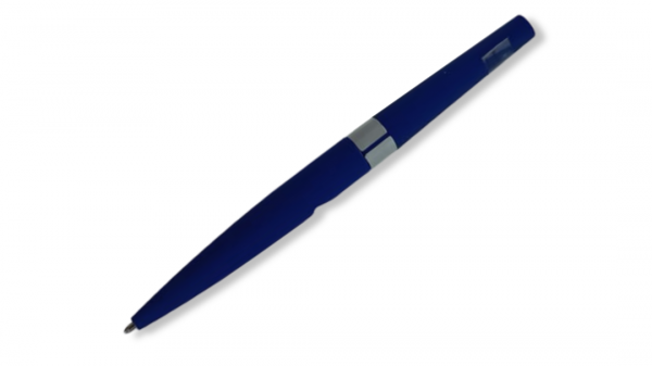 Blue Ballpoint Pen, Metal Twist Body, Blue No. Mp 129 - 1616