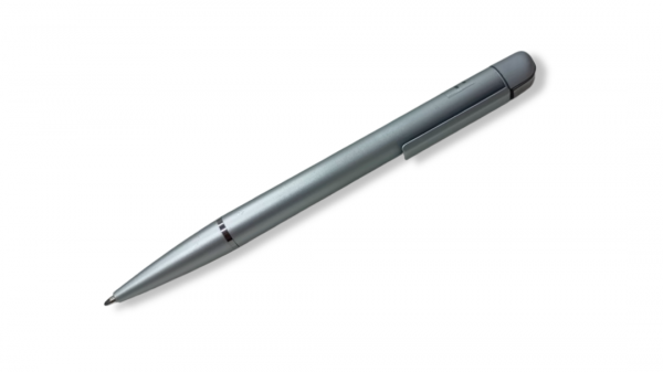 Blue Metal Twist Pen Silver Body No. Mp 125 - 1610