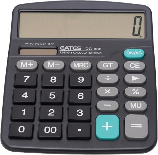 EATES Desktop Calculator, No. DC-838-12