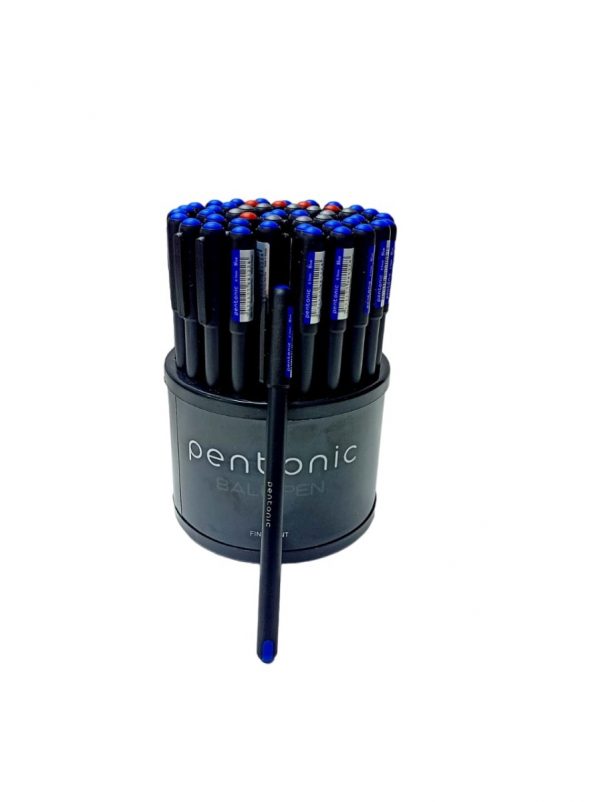 Ballpoint Pen, Blue Cap, 0.7 M, Pentoinc, No. 7024B
