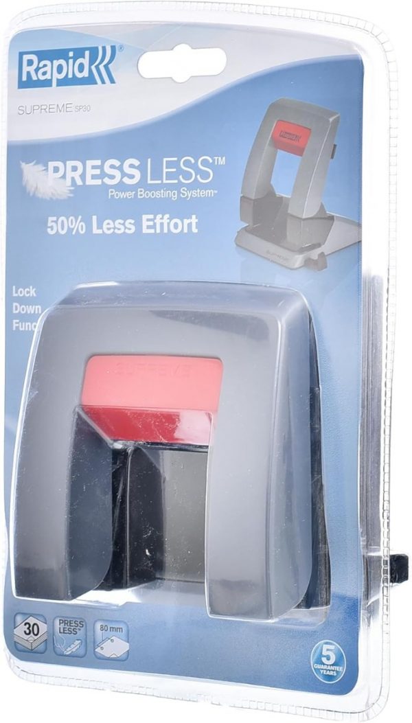 Rapid Metal Office Punch 2 Holes 20 Sheets No. Sp30-24127311