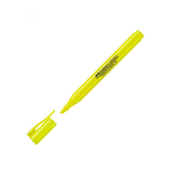 Faber-Castell Textliner 38  Yellow Highlighter Marker No. 157707