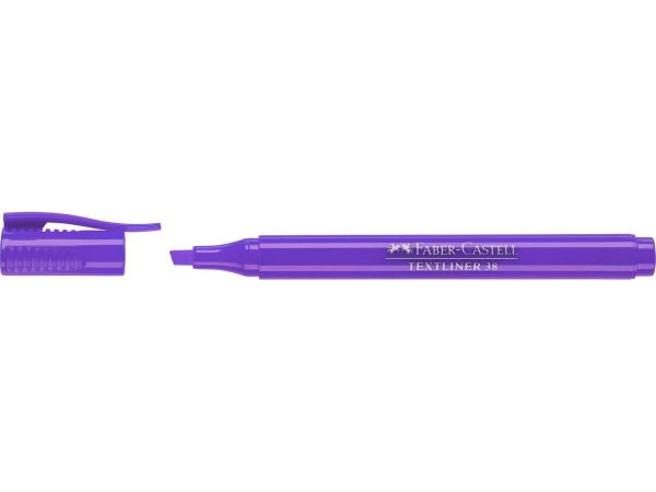 Faber-Castell Textliner 38  Violet Highlighter Marker No. 157736